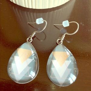 Gray Earrings